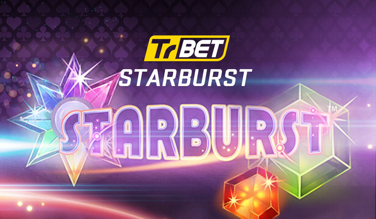 TrBet'te popüler slot oyunu Starburst'ı oynayın! Muhteşem grafikler, büyüleyici bonuslar ve büyük kazançlarla dolu bu oyunu keşfedin. TrBet'te galaksiye yolculuk başladı!