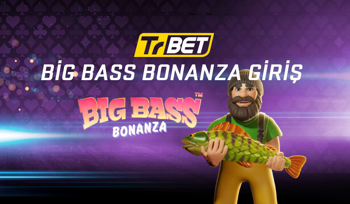 TrBet'te, heyecan dolu Big Bass Bonanza slot oyununu deneyimleyin. Pragmatic Play tarafından geliştirilen bu eğlenceli balıkçılık temalı oyun, büyük kazançlar ve bonus tur fırsatları sunar. Siz de TrBet'te Big Bass Bonanza'nın keyfini çıkarın ve büyük ödülleri hedefleyin.